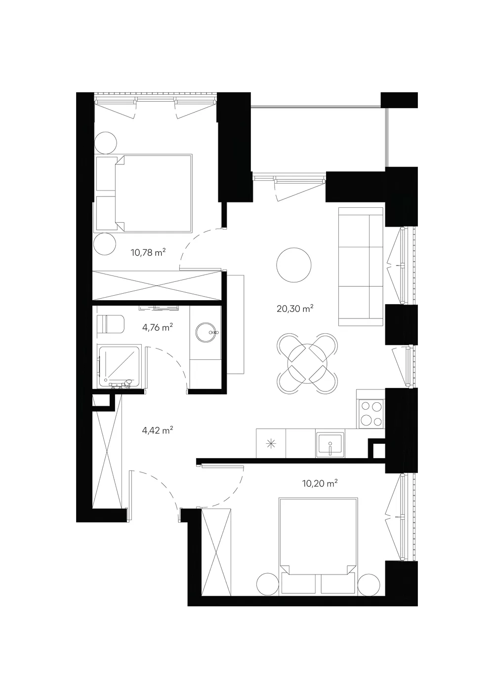 Buto D1-304 planas