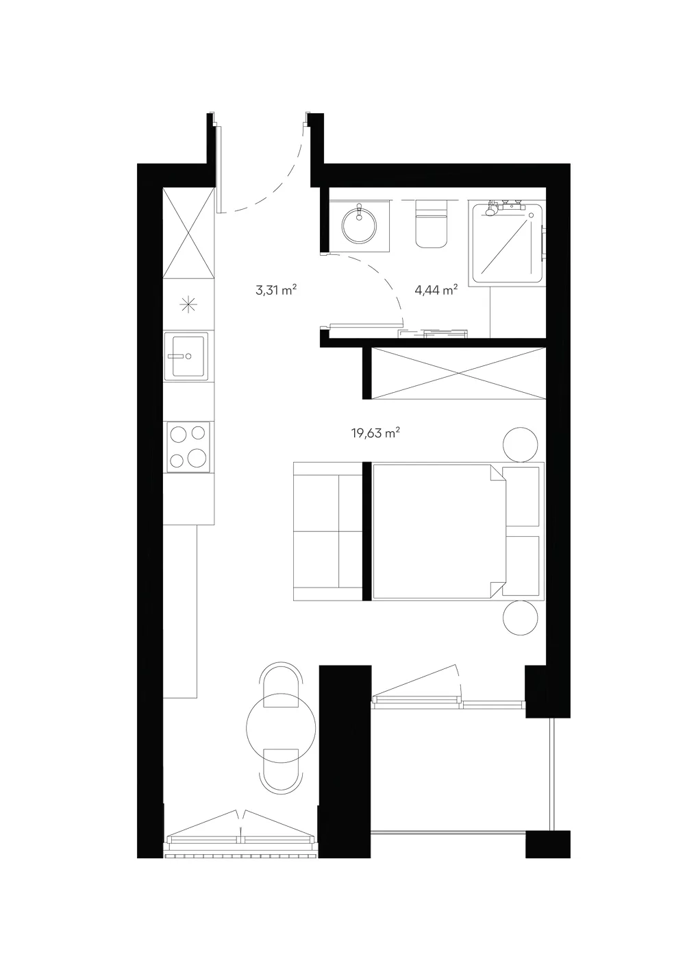 Buto D2-606 planas
